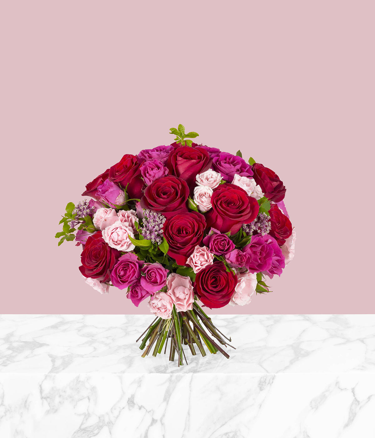 Darcy red rose Flower Bouquet by flannel flowers florist